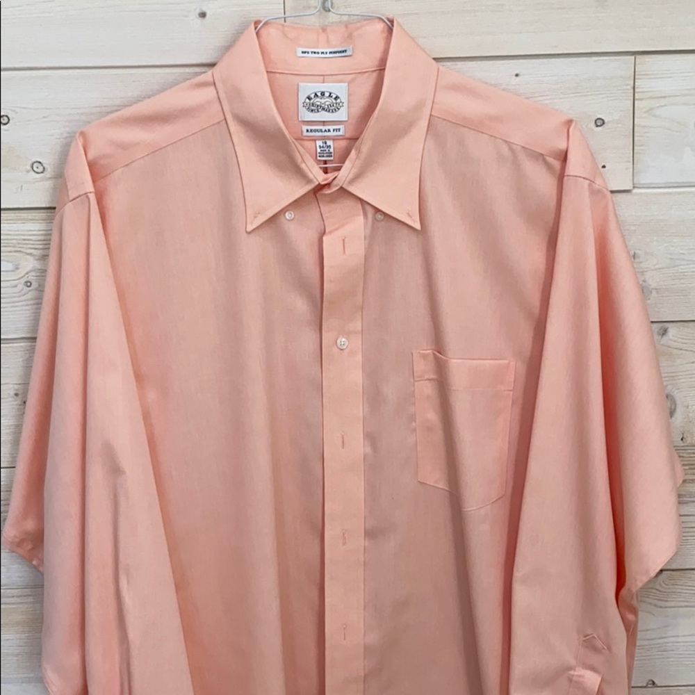 Eagle Men's Dress Shirt Regular Fit Non Iron